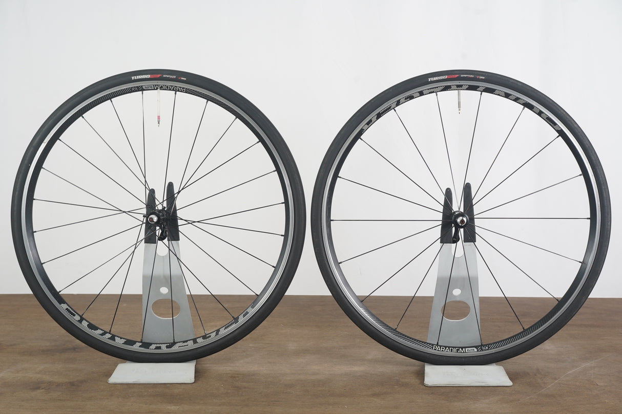 Bontrager Paradigm Elite Alloy Tubeless Clincher Rim Wheelset Shimano 11 Speed