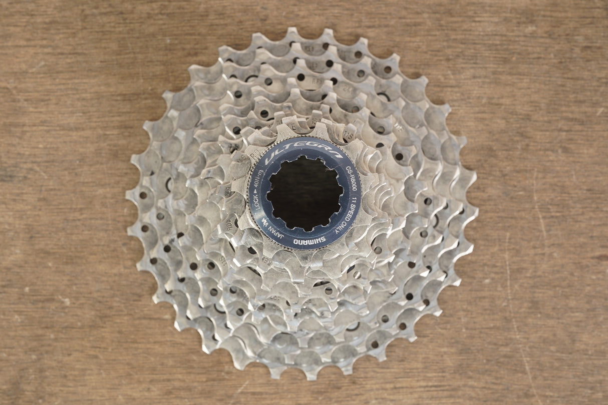 11-30T Shimano Ultegra CS-R8000 11 Speed Cassette 267g 8000