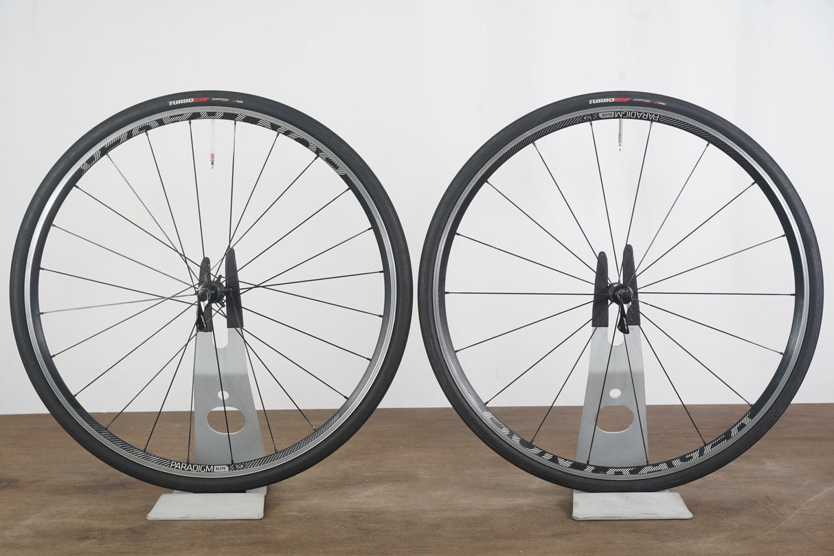 Bontrager Paradigm Elite Alloy Tubeless Clincher Rim Wheelset Shimano 11 Speed