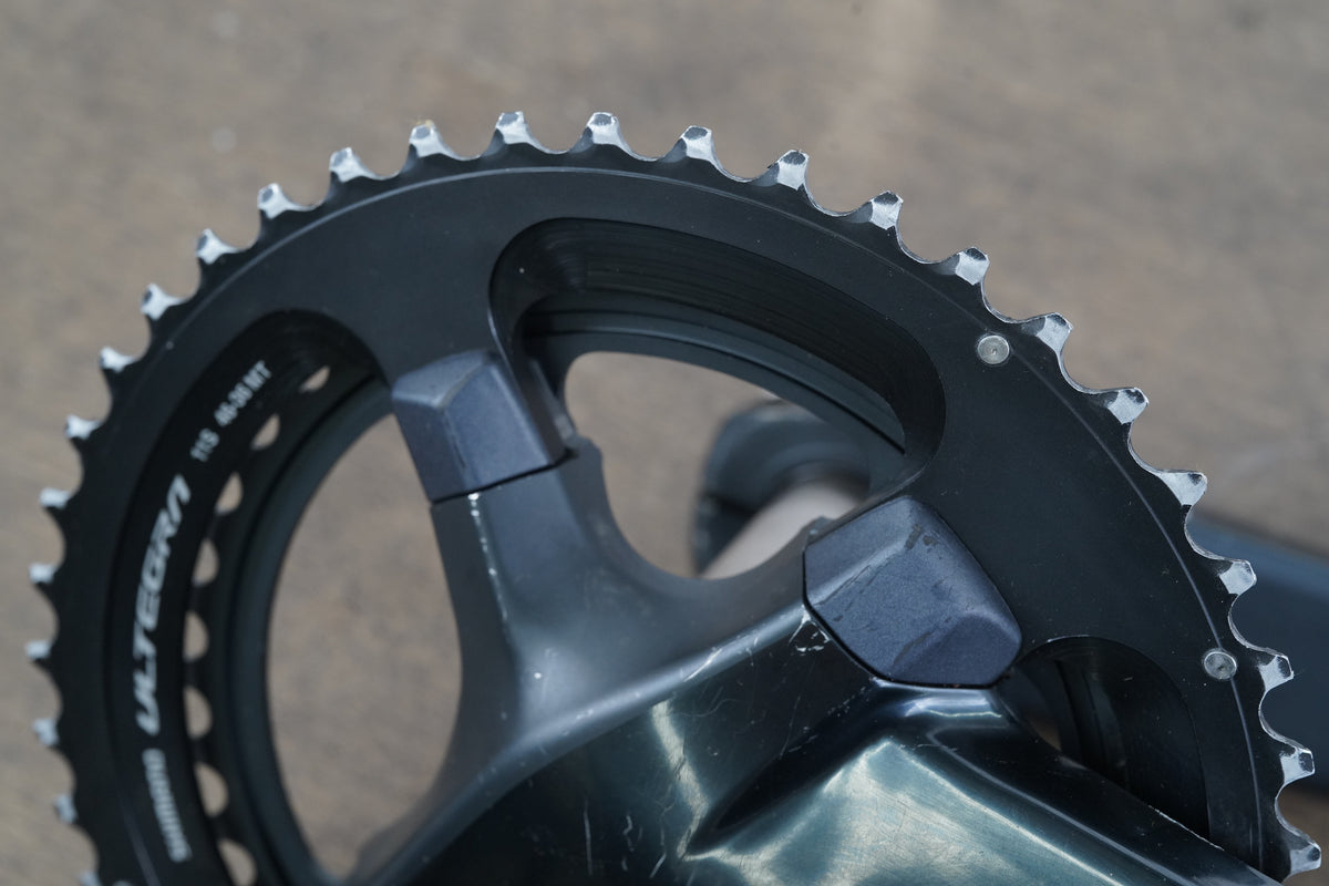 172.5mm 46/36T Shimano Ultegra FC-R8000 Road Crankset 8000 688g
