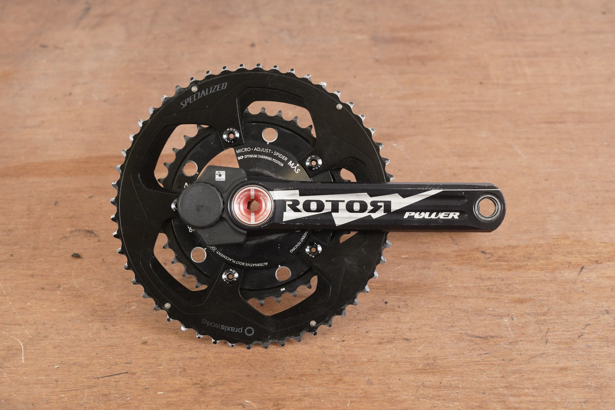 170mm 52/36T Rotor Dual Sided Power Meter Road Crankset