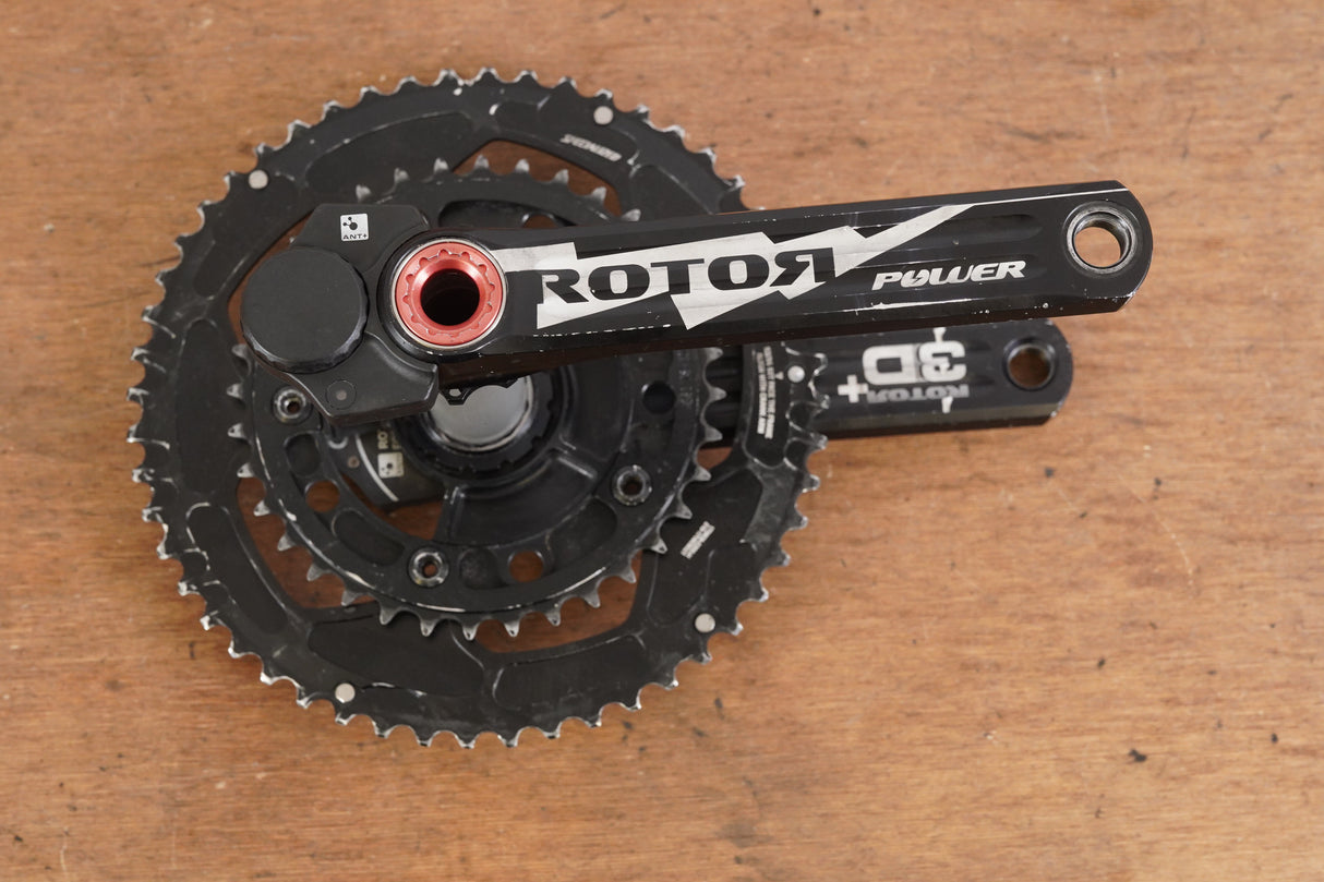 170mm 52/36T Rotor Dual Sided Power Meter Road Crankset