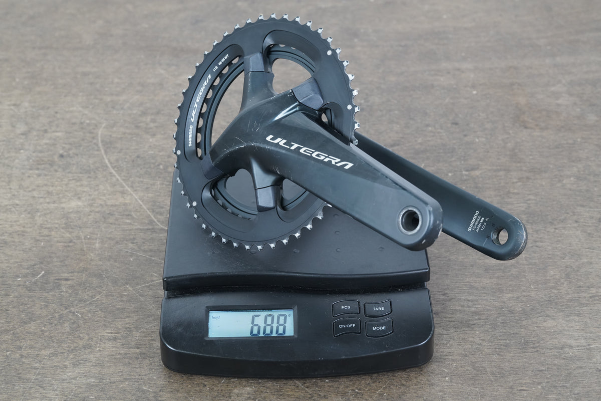 172.5mm 46/36T Shimano Ultegra FC-R8000 Road Crankset 8000 688g