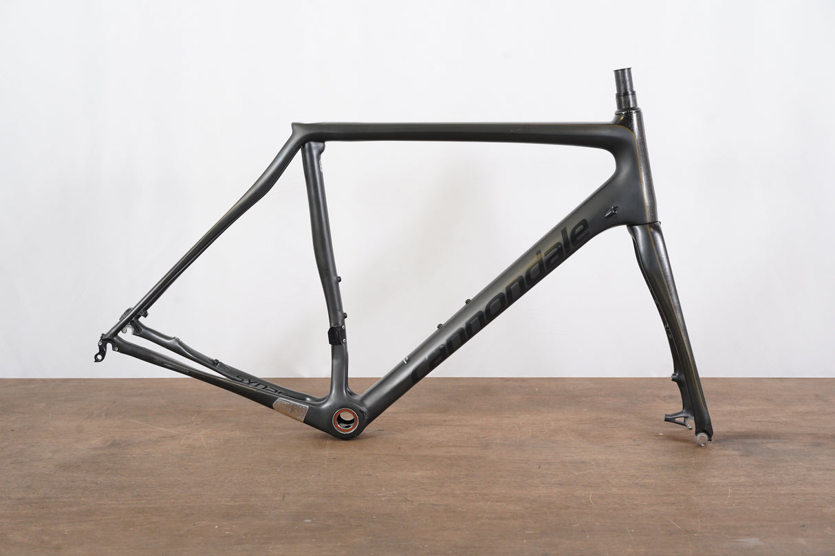 56cm Cannondale Synapse Black Inc. Carbon Disc Brake Road Frameset