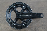 172.5mm 54/40T Shimano Dura-Ace FC-R9200 12 Speed Crankset 9200 709g
