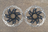 (2) 160mm SRAM PaceLine X RT-PLN-X-A1 Center Lock Disc Brake Rotors