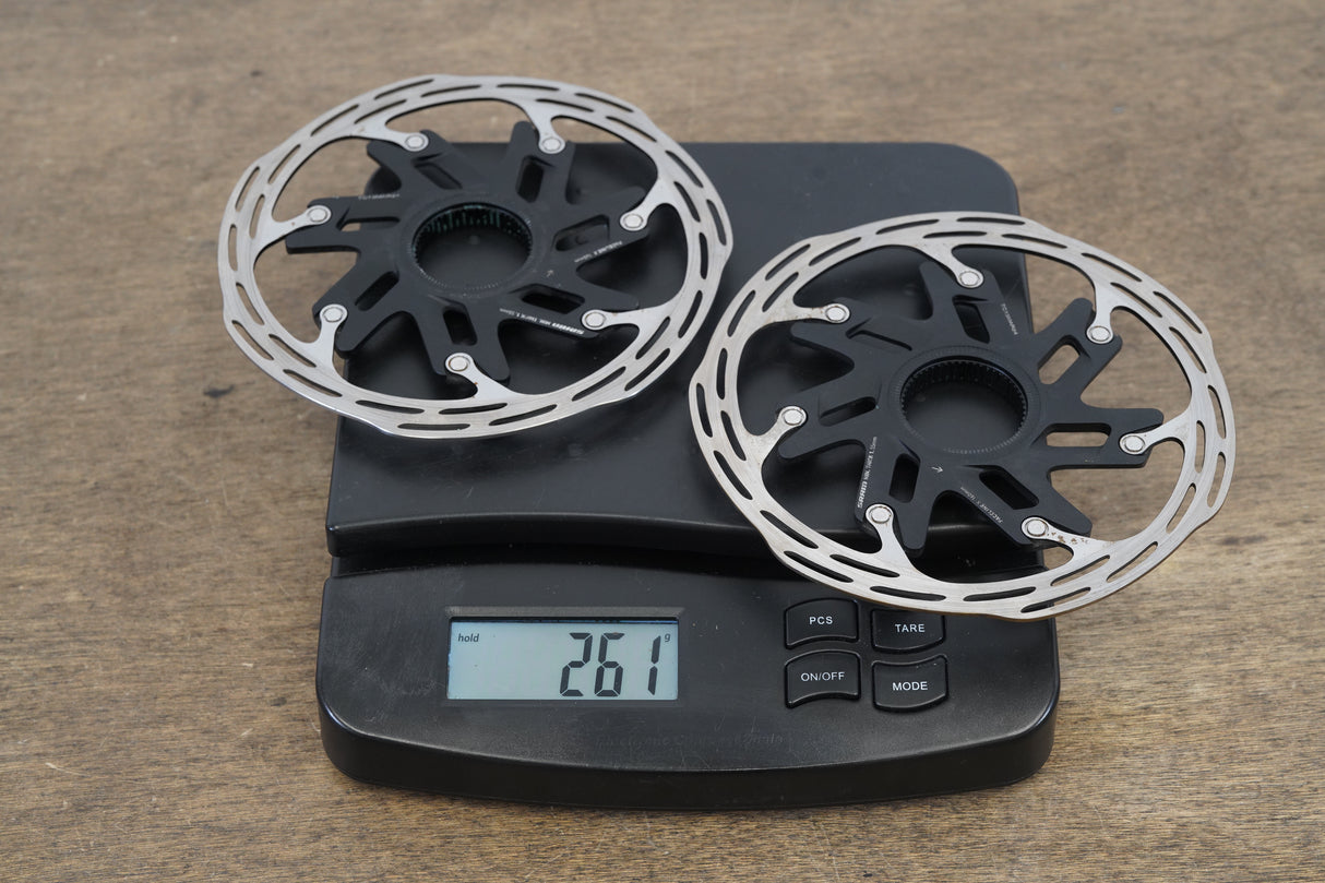(2) 160mm SRAM PaceLine X RT-PLN-X-A1 Center Lock Disc Brake Rotors