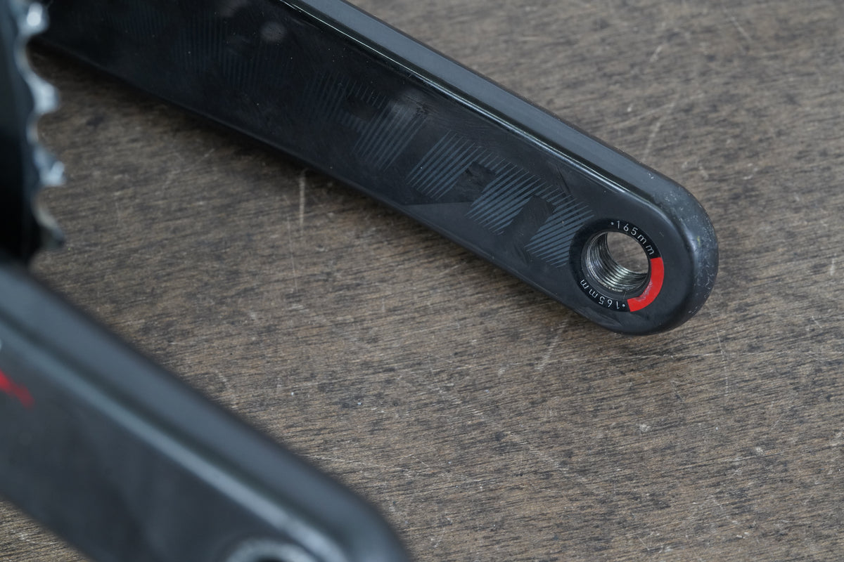 165mm 50/34T BB30 SRAM Red 22 Quarq DZero Power Meter Crankset 709g