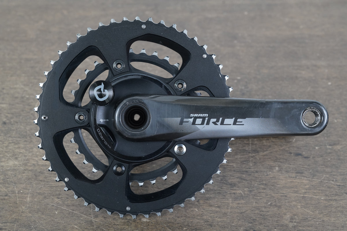 172.5mm 50/34T GXP SRAM Force AXS D1 Quarq DZero Power Meter Crankset 810g
