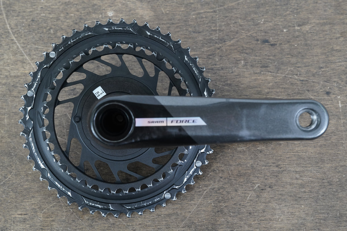 165mm 50/37T DUB SRAM Force AXS D2 12 Speed Road Crankset 715g