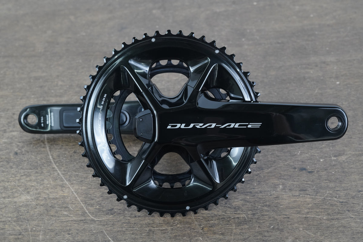 NEW 172.5mm 50/34T Dura-Ace FC-R9200-P Dual Sided Power Meter Crankset 9200