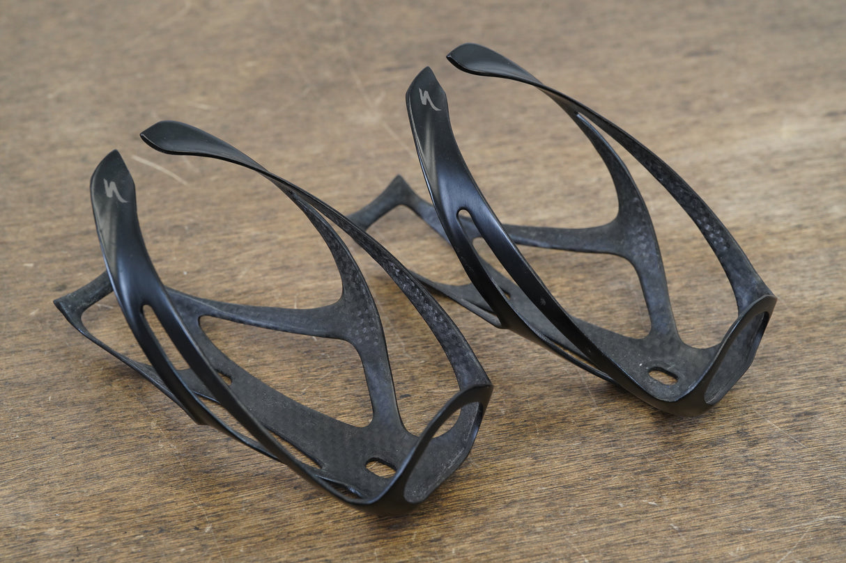 (2) Specialized S-WORKS Rib Cage III Carbon Water Bottle Cages 42g
