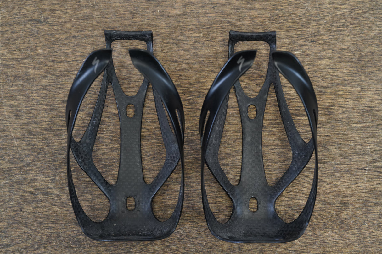 (2) Specialized S-WORKS Rib Cage III Carbon Water Bottle Cages 42g