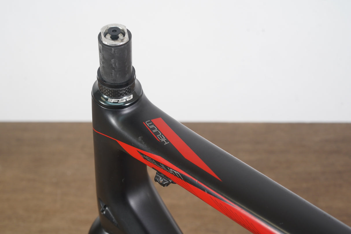58cm Ridley Helium Carbon Rim Brake Road Frameset