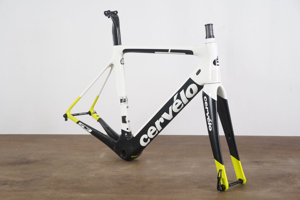 54cm Cervelo S3 Carbon Disc Brake Road Frameset