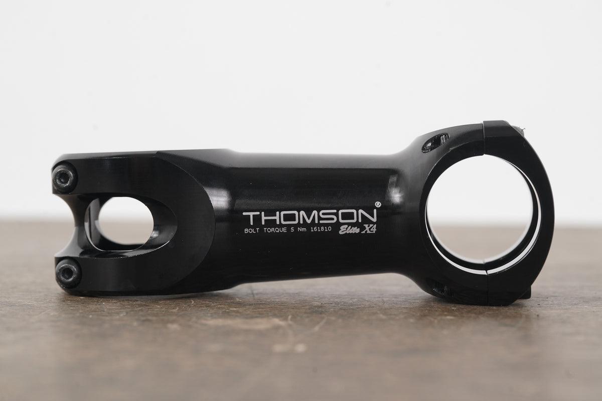 Thomson Elite X4 100mm ±0 Degree Alloy Road Stem 159g 1 1/8" 31.8mm