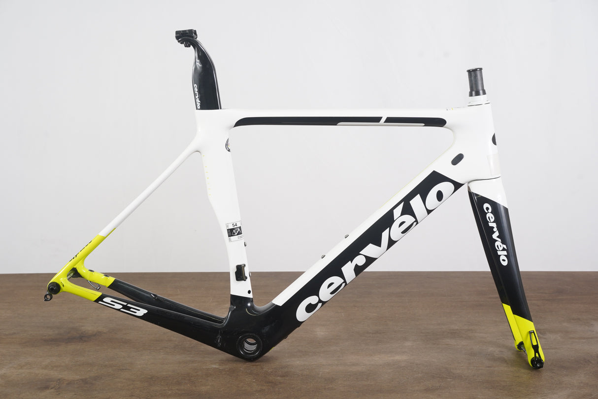 54cm Cervelo S3 Carbon Disc Brake Road Frameset