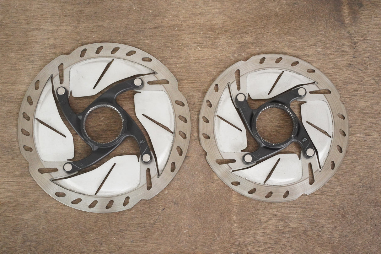 (2) 140mm/160mm Shimano Ultegra SM-RT800 Center Lock Disc Brake Rotors RT 800