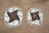(2) 140mm/160mm Shimano Ultegra SM-RT800 Center Lock Disc Brake Rotors RT 800