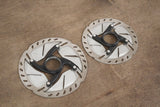 (2) 140mm/160mm Shimano Ultegra SM-RT800 Center Lock Disc Brake Rotors RT 800