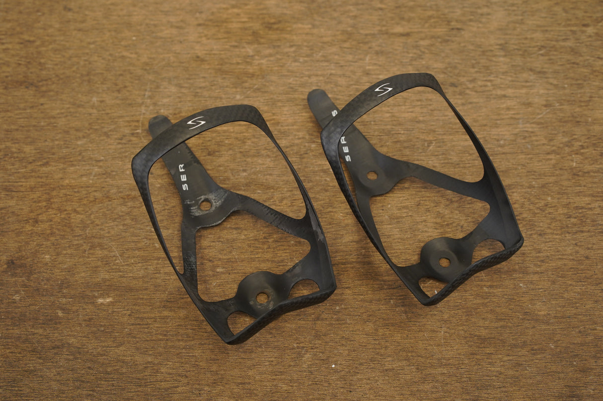 (2) Serfas Carbon Water Bottle Cages 27g