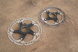 (2) 140/160mm Shimano SM-RT500/RT-EM800 Center Lock Disc Brake Rotors