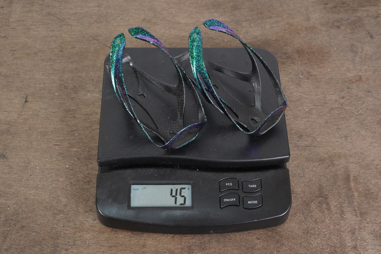 (2) Specialized S-WORKS Rib Cage III Carbon Water Bottle Cages 45g