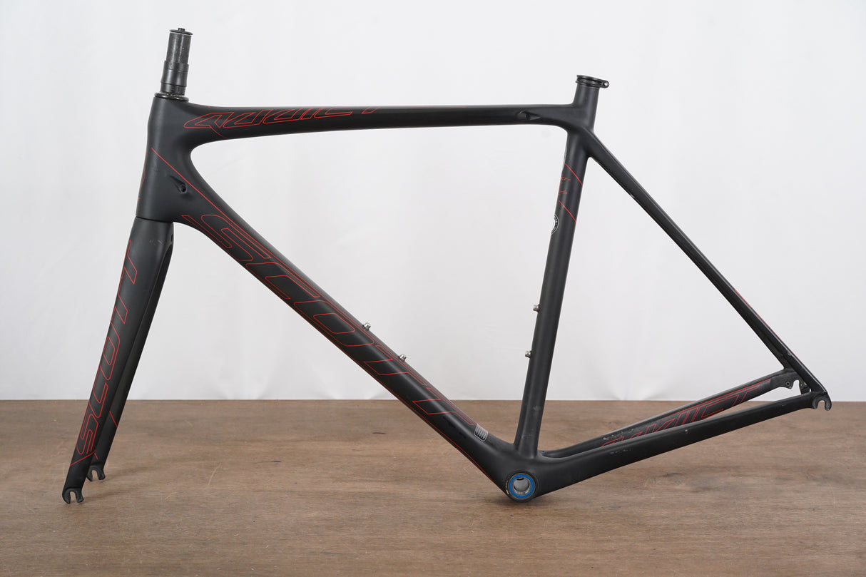 56cm Scott Addict Carbon Rim Brake Road Frameset