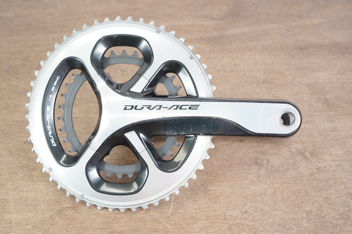 175mm 52/38T Shimano Dura-Ace FC-9000 11 Speed Crankset