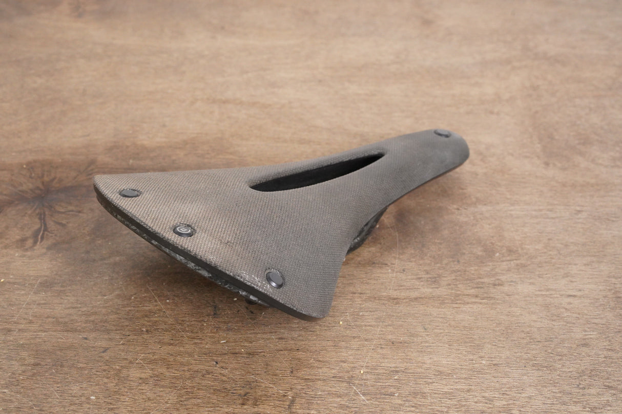 158mm Brooks C13 Cambium Carved Carbon Rail Road Saddle 294g