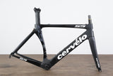 54cm Cervelo S5 Carbon Aero Rim Brake Road Frameset