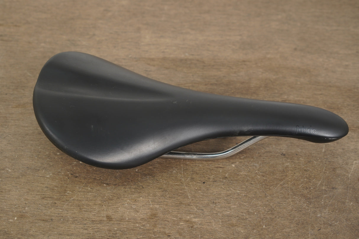 142mm (Shallow) Fabric Scoop Cr-Mo Rail Road Saddle 257g