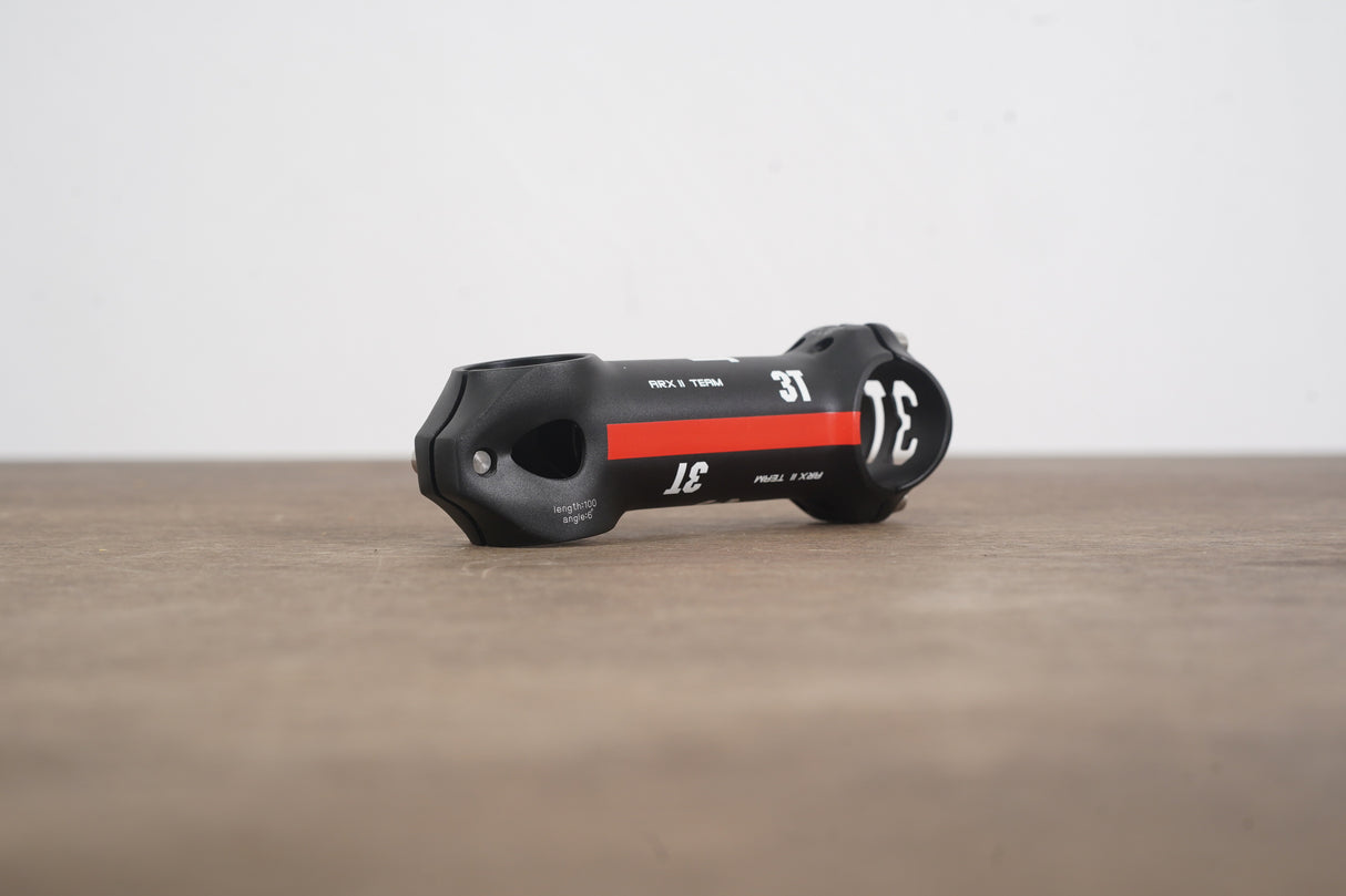 3T ARX II Team 100mm ±6 Degree Alloy Road Stem 123g 1 1/8" 31.8mm