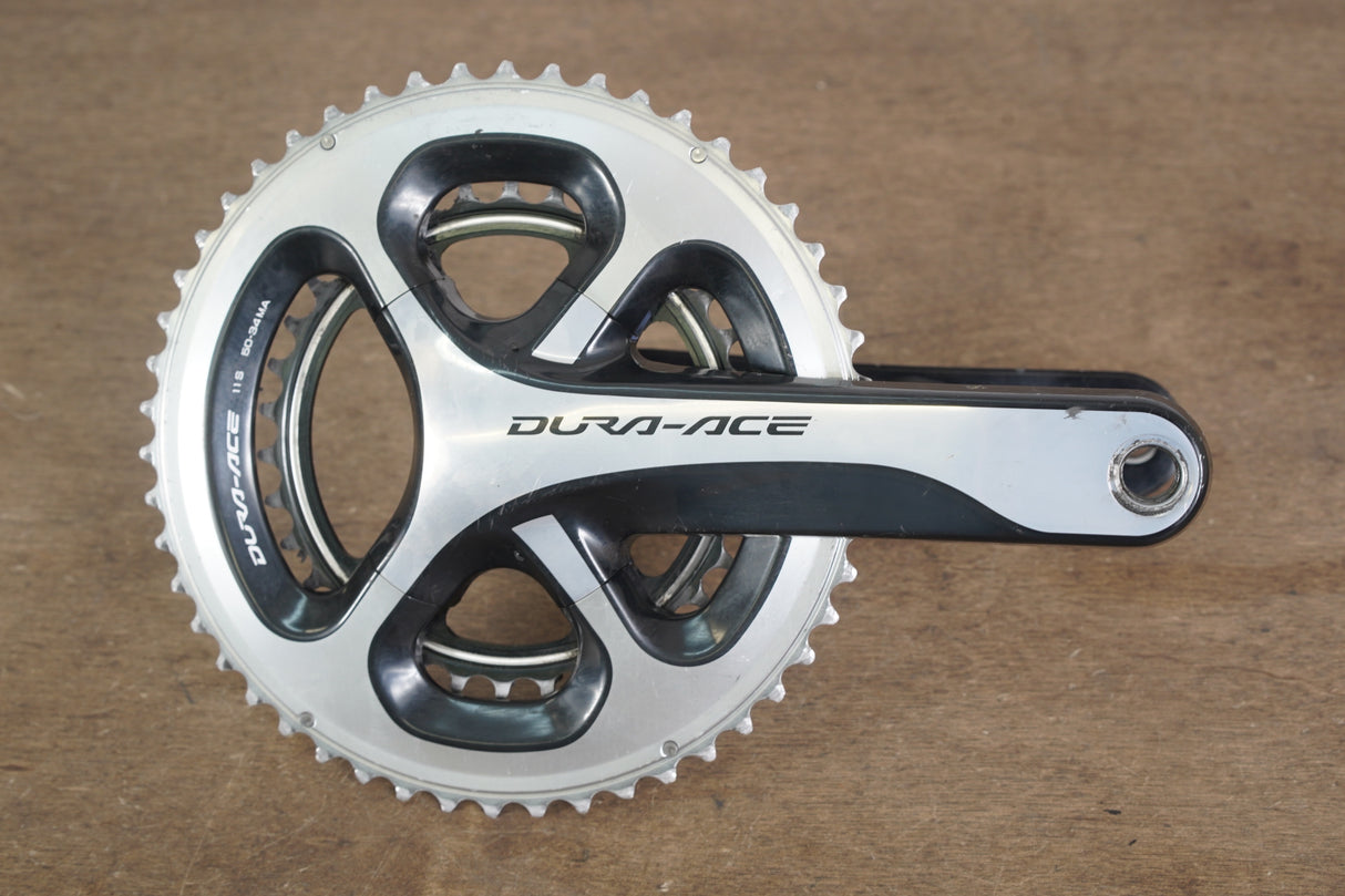 170mm 50/34T Shimano Dura-Ace FC-9000 11 Speed Stages Power Meter Crankset