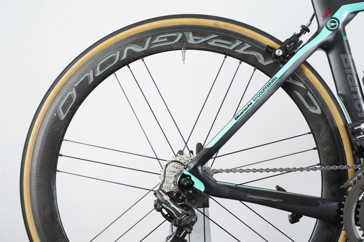 50cm Bianchi Oltre XR4 Campagnolo Record EPS 11 Speed Rim Brake Carbon Road Bike
