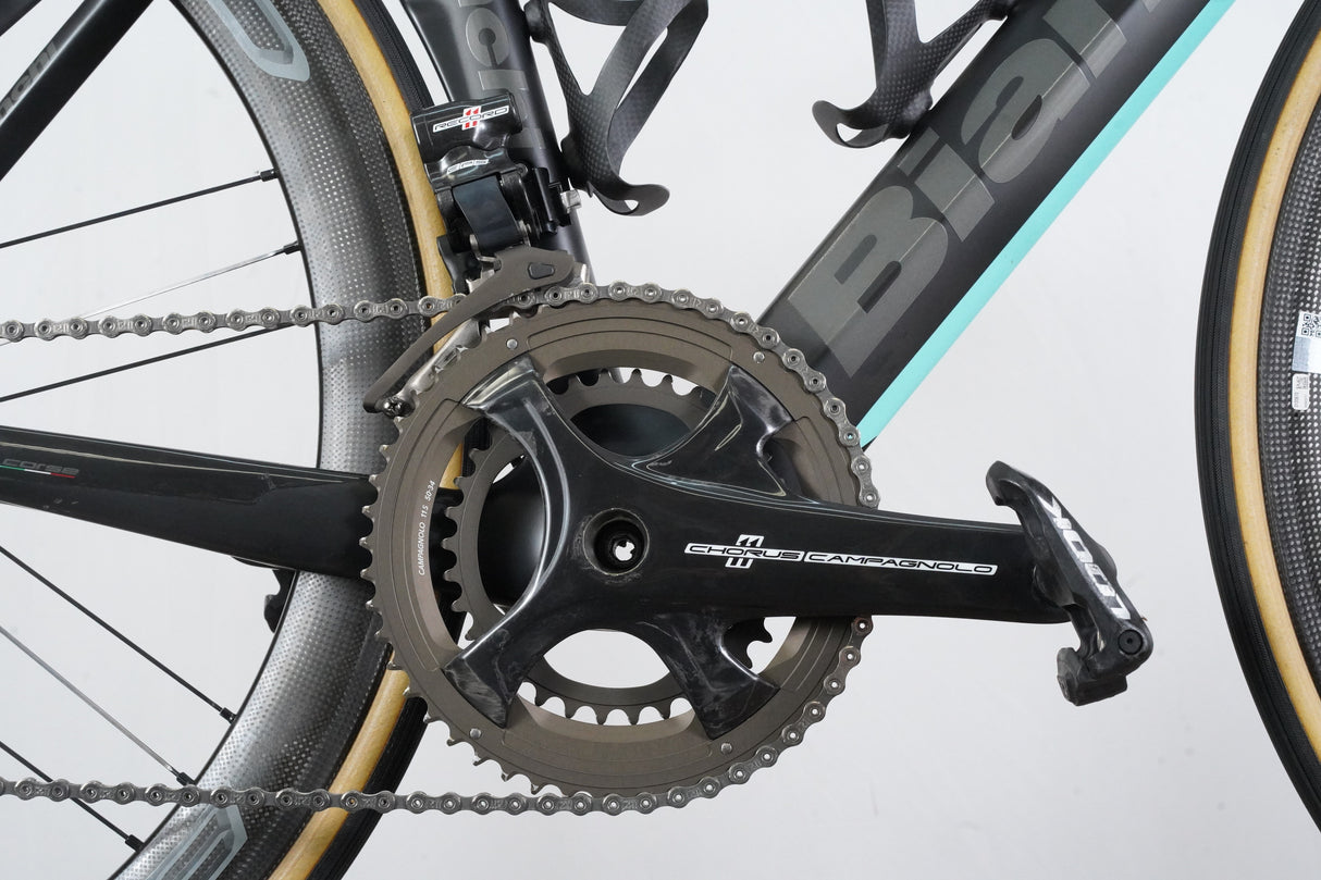 50cm Bianchi Oltre XR4 Campagnolo Record EPS 11 Speed Rim Brake Carbon Road Bike