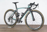 50cm Bianchi Oltre XR4 Campagnolo Record EPS 11 Speed Rim Brake Carbon Road Bike