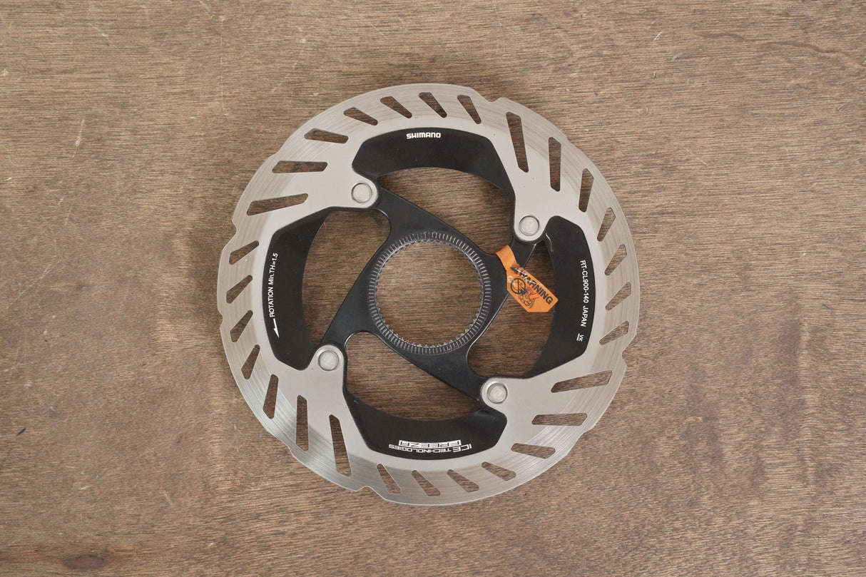 (1) 140mm Shimano Dura-Ace RT-CL900-140 Center Lock Disc Brake Rotor CL 900
