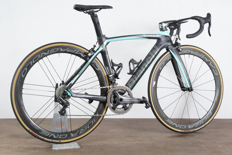 50cm Bianchi Oltre XR4 Campagnolo Record EPS 11 Speed Rim Brake Carbon Road Bike
