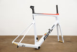 NEW 2022 58cm BMC Teammachine SLR01 Disc Team FRS Frameset WHT-BLK-RED