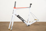 NEW 2022 58cm BMC Teammachine SLR01 Disc Team FRS Frameset WHT-BLK-RED