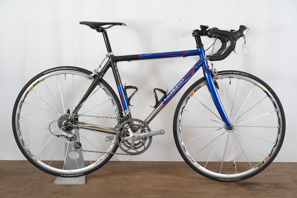 53cm LeMond Zurich Carbon Steel Dura-Ace Rim Brake Road Bike