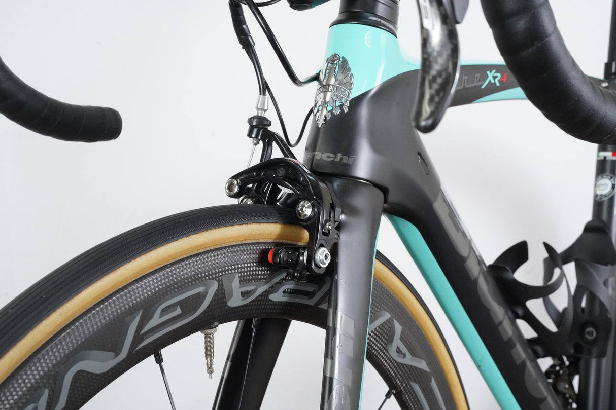 50cm Bianchi Oltre XR4 Campagnolo Record EPS 11 Speed Rim Brake Carbon Road Bike