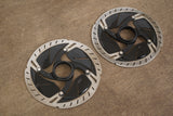 (2) 160mm Shimano Dura-Ace SM-RT900-S Center Lock Disc Brake Rotors