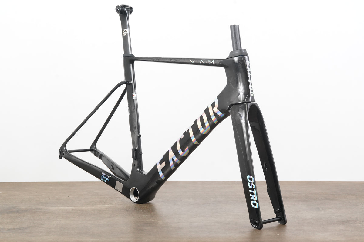 NEW TAKE-OFF 54cm Factor Ostro VAM V2 2.0 Carbon Disc Brake Road Frameset