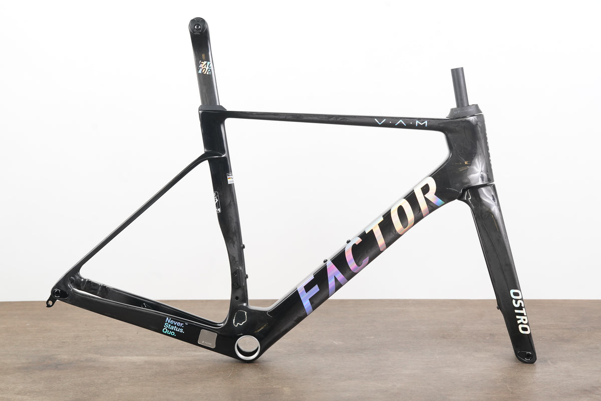 NEW TAKE-OFF 54cm Factor Ostro VAM V2 2.0 Carbon Disc Brake Road Frameset