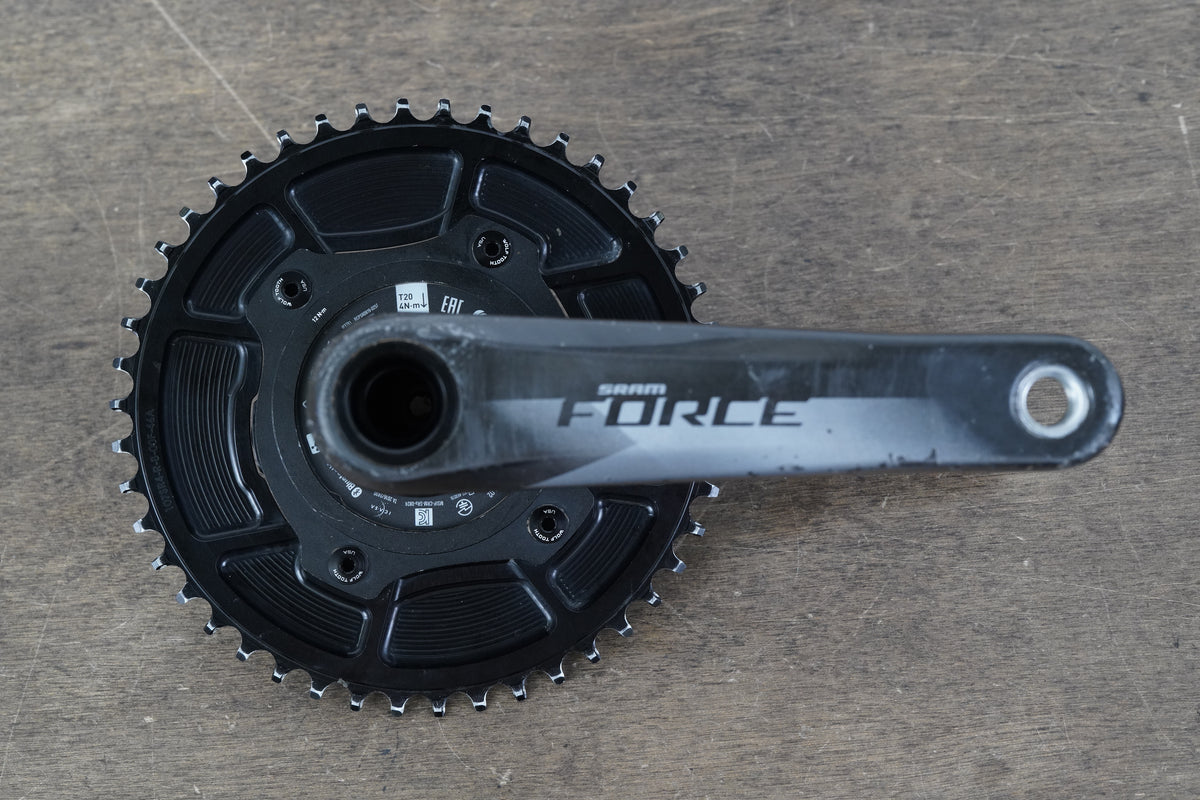 170mm 46T DUB SRAM Force AXS D2 Quarq DFour Power Meter Crankset 769g