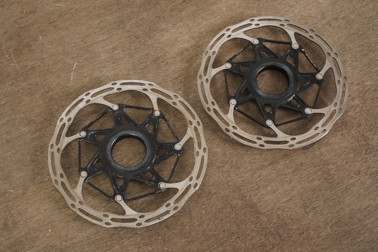 (2) 160mm SRAM CenterLine CLX Center Lock Disc Brake Rotors
