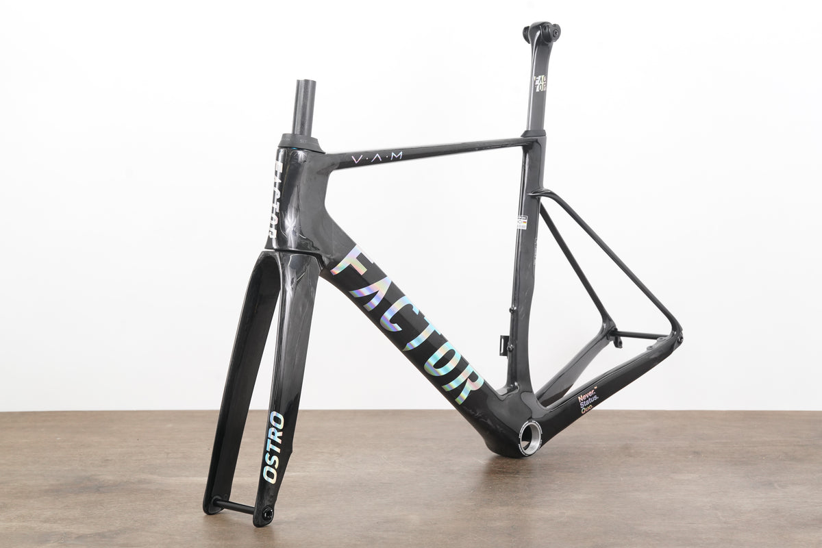 NEW TAKE-OFF 54cm Factor Ostro VAM V2 2.0 Carbon Disc Brake Road Frameset