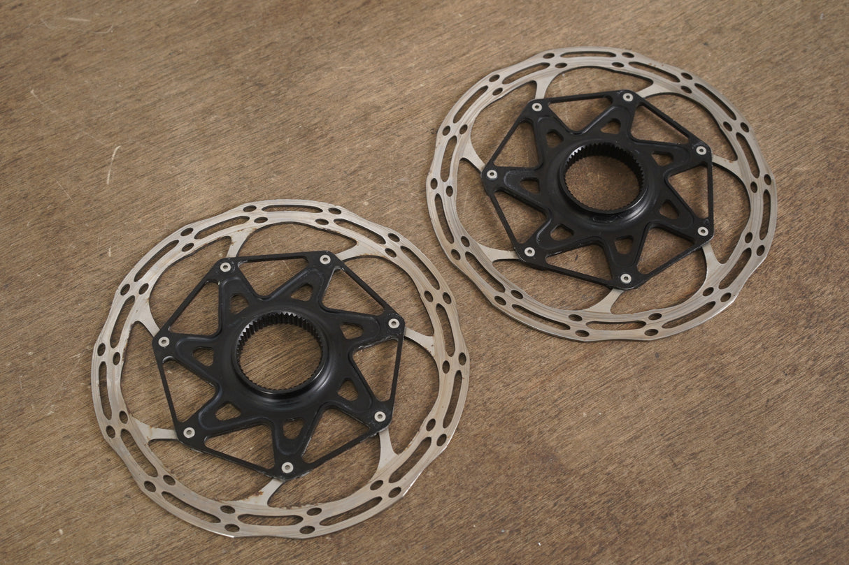 (2) 160mm SRAM CenterLine CLX Center Lock Disc Brake Rotors